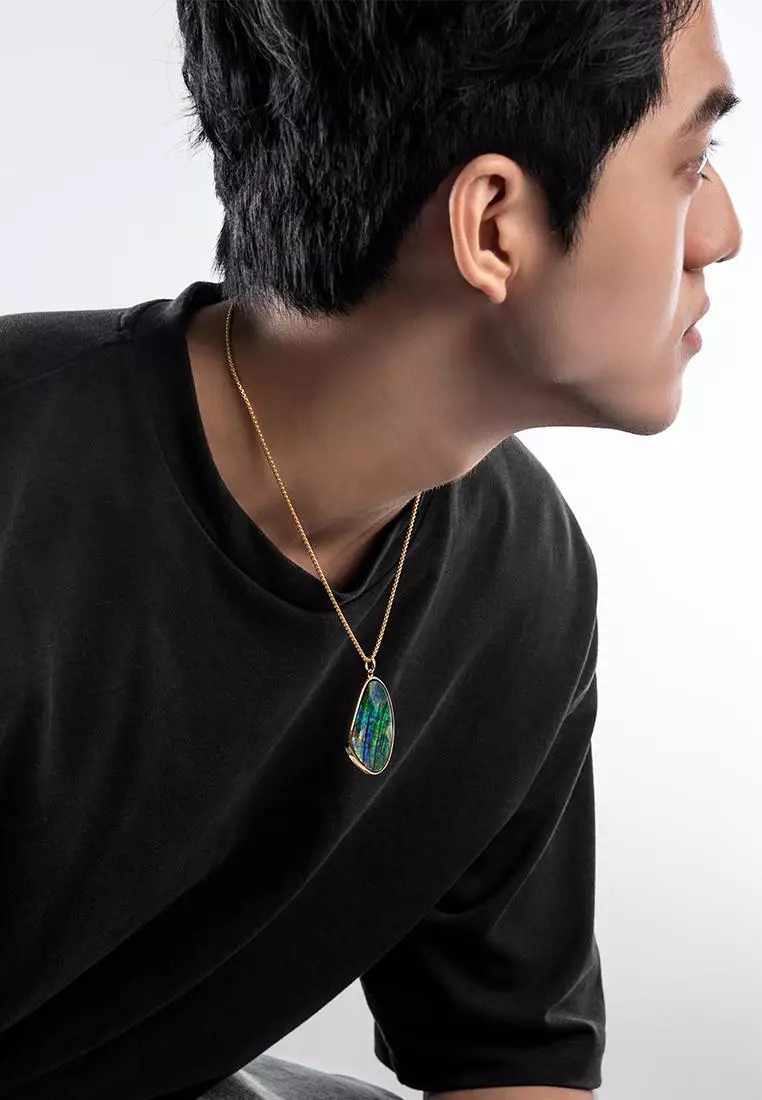 Allure Ammolite Pendant 123