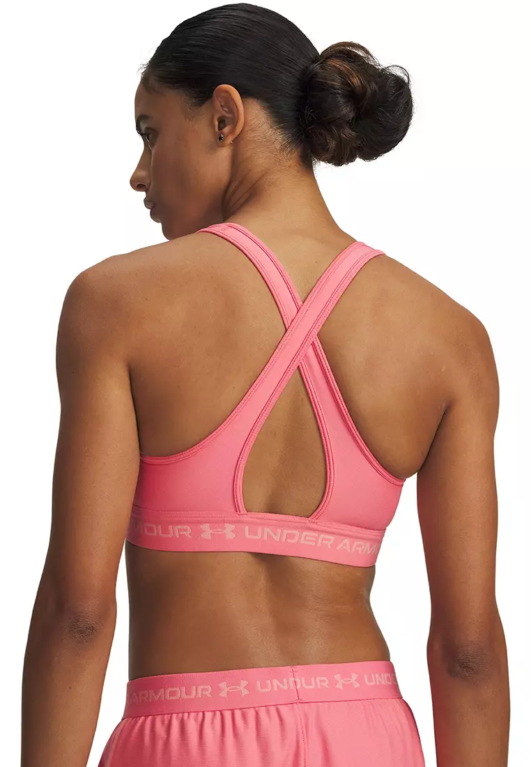 交叉背帶中度運動內衣