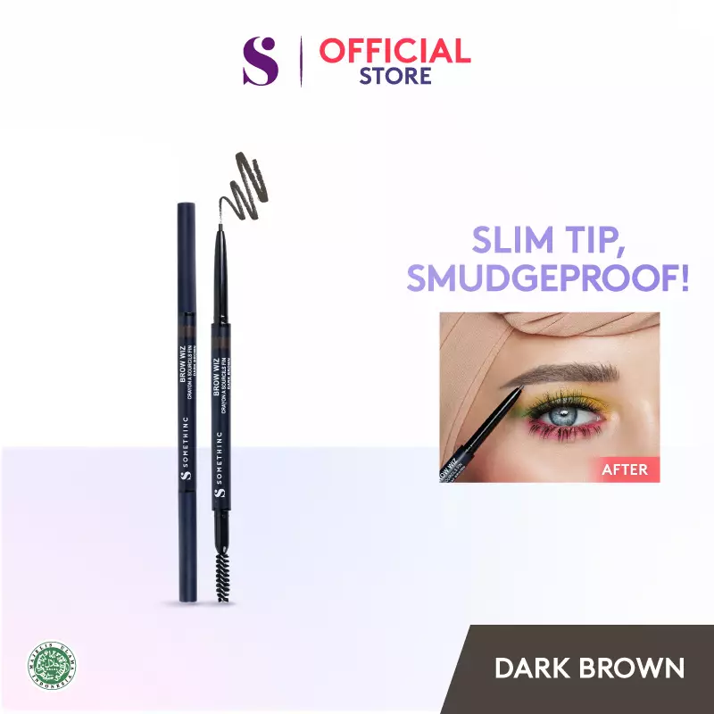 SOMETHINC BROW WIZ Retractable Eyebrow - DARK BROWN