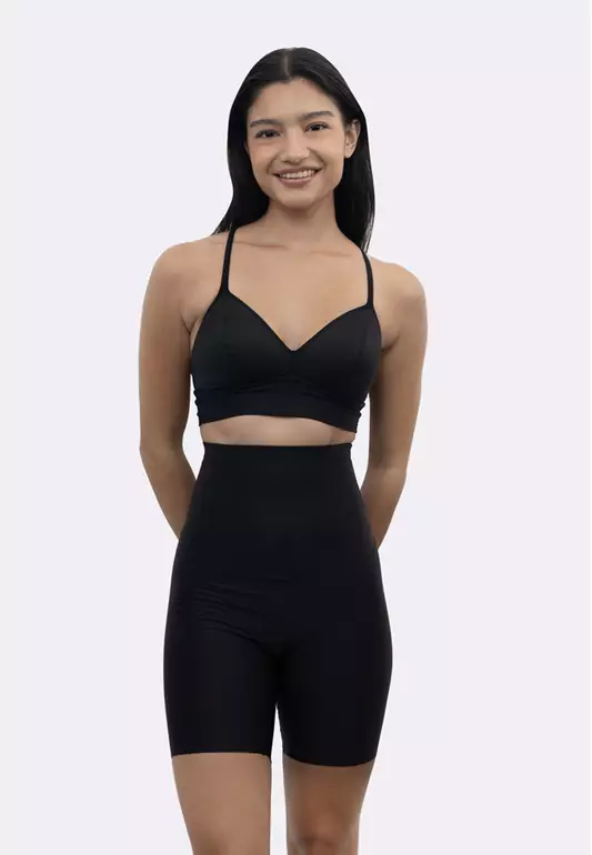 Playtex Black High Waist Thigh Slimmer