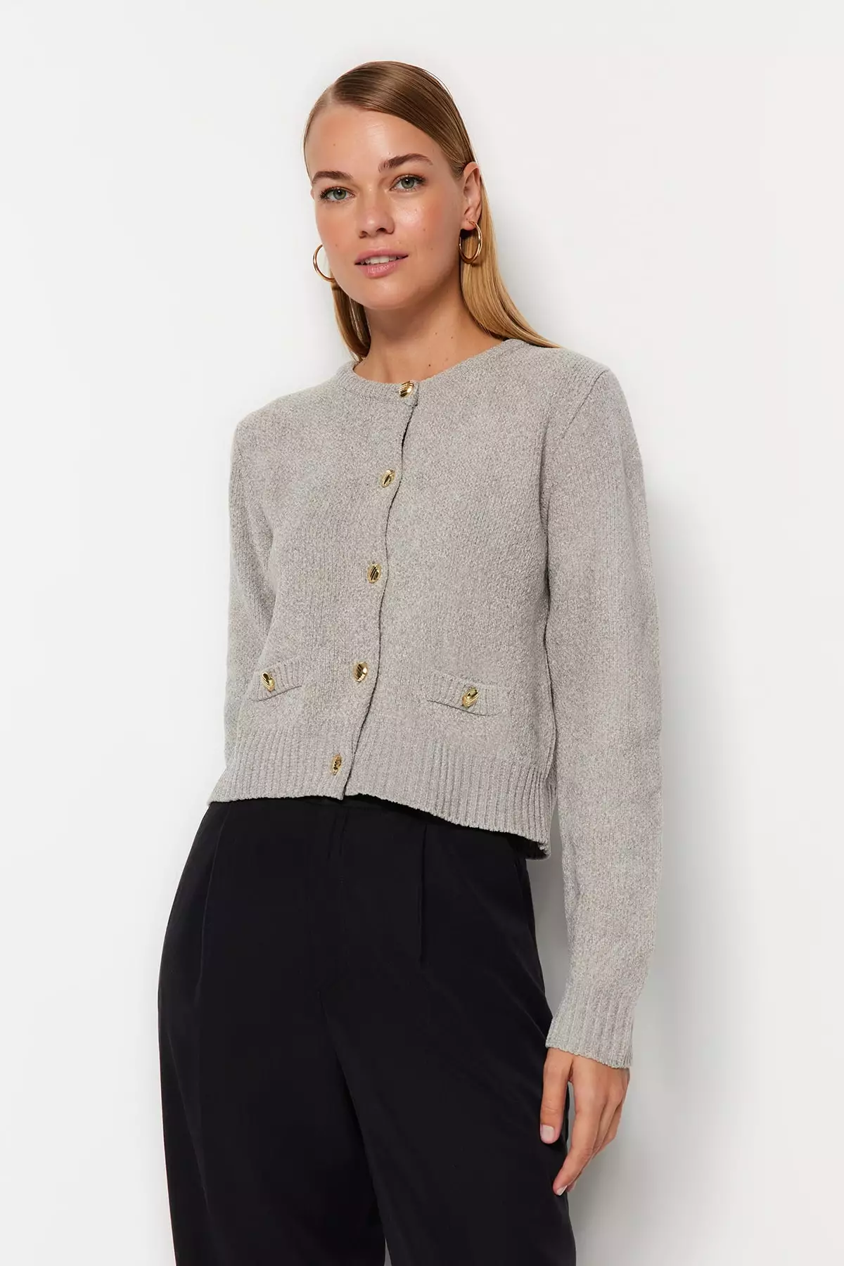 Premium Button Cardigan