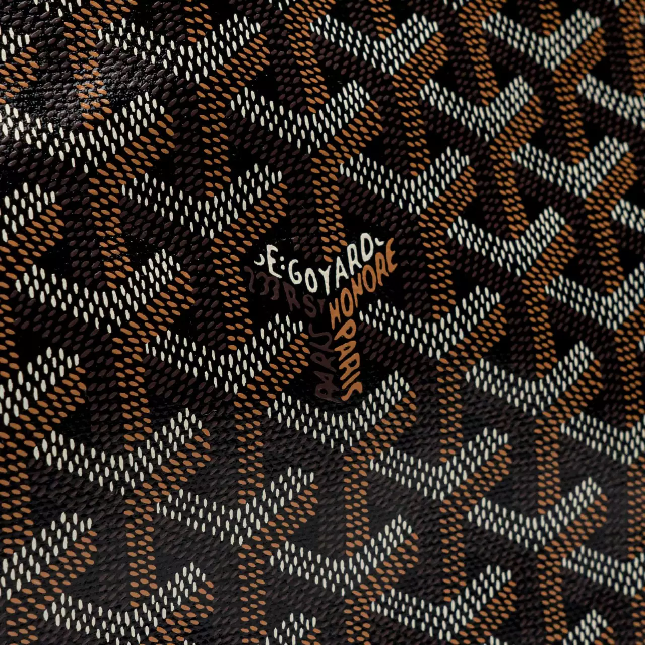 Conti Pouch Black Tan