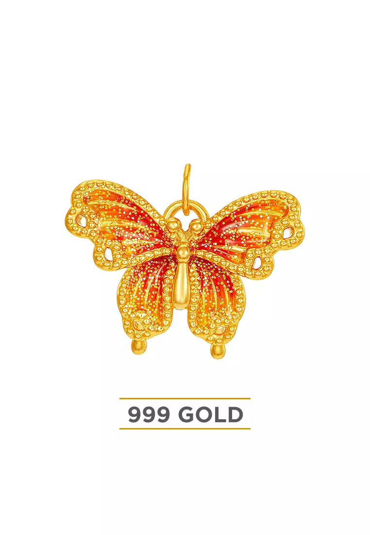 HABIB 999/24K Yellow Gold Pendant OXP010924