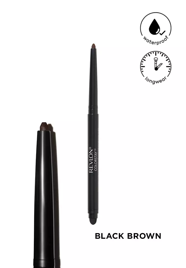  Revlon Kohl Kajal Eye Liner Pencil Black, 1.14g : Beauty &  Personal Care