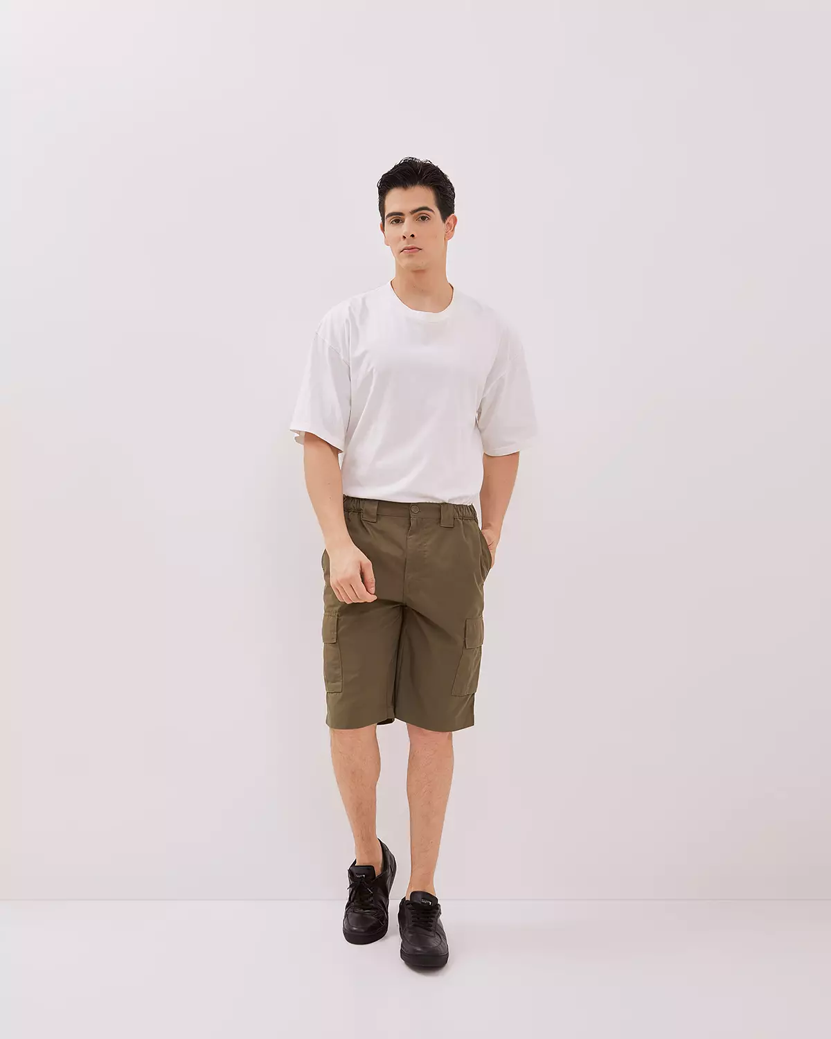 NERANG SHORTS - ARMY GREEN