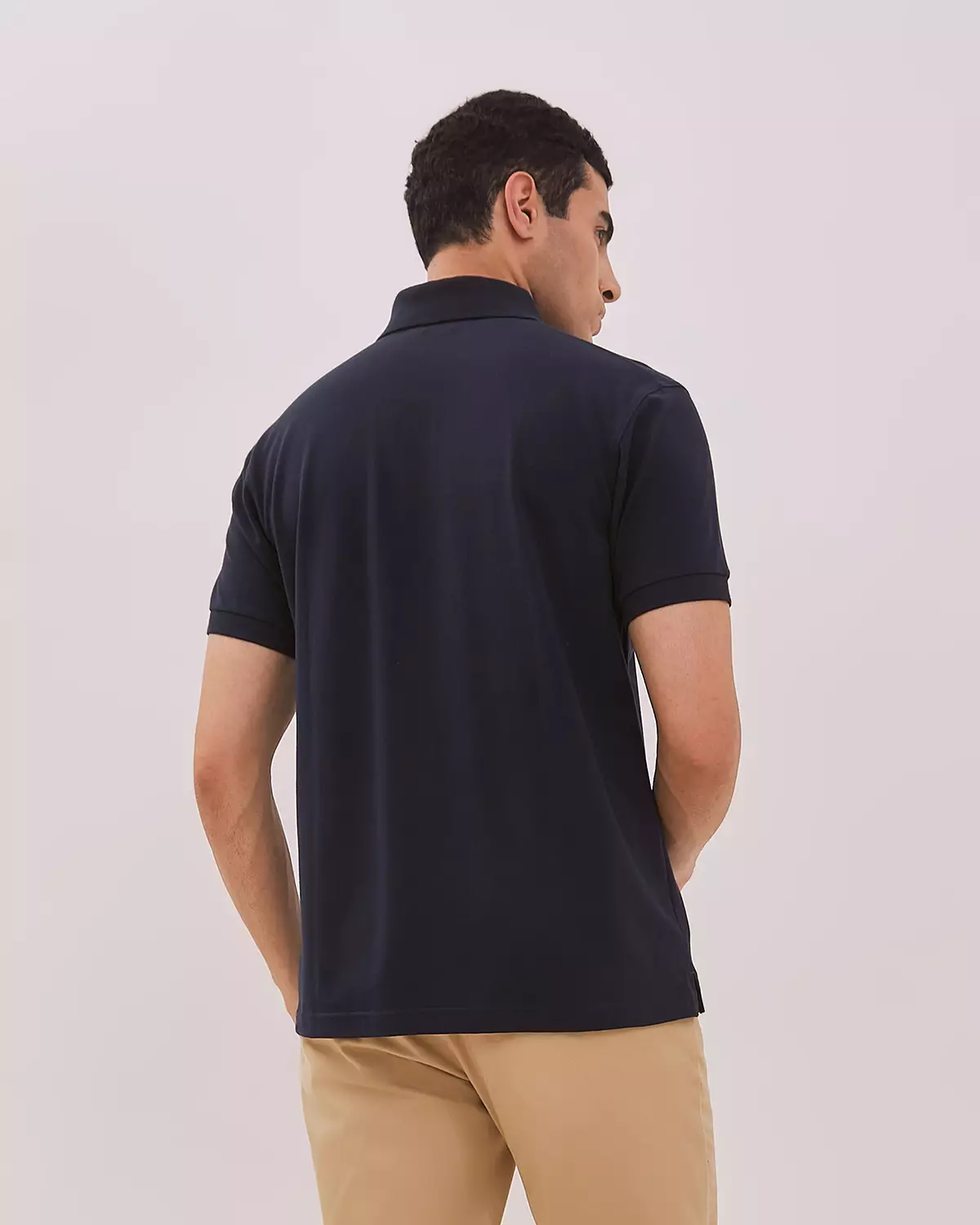 MEN'S BASIC NAVY POLO SHIRT