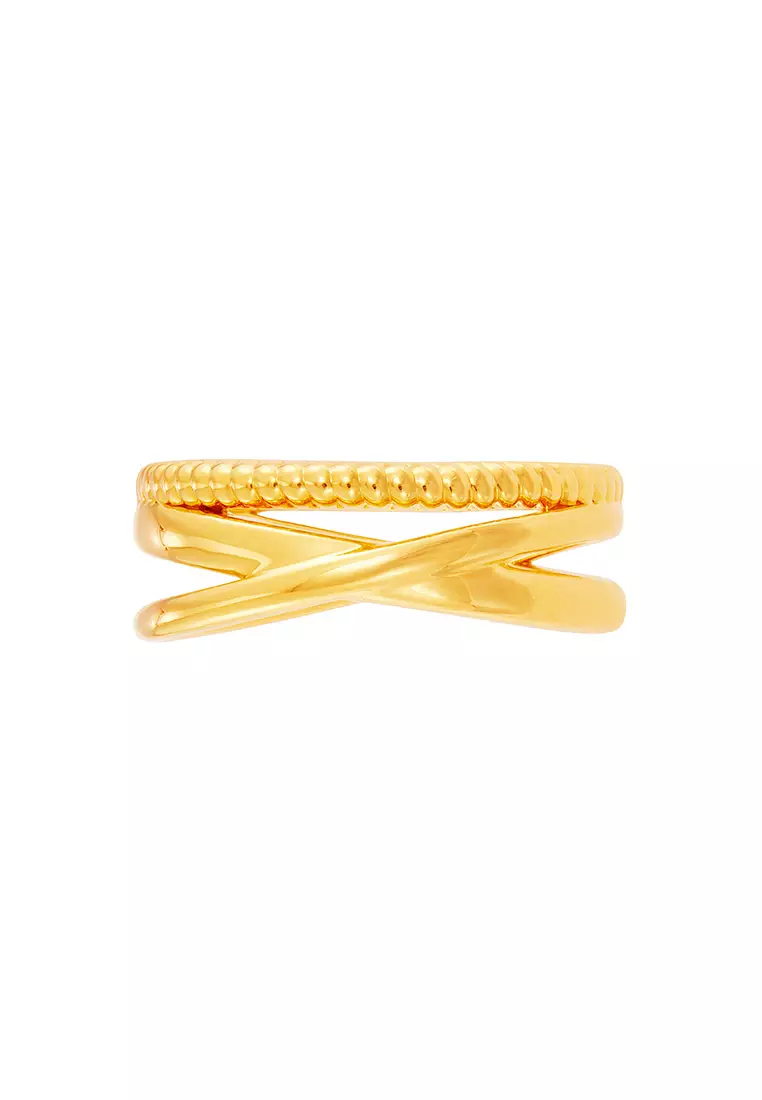 HABIB 999/24K Yellow Gold Ring 9GR00091024