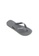 Havaianas grey Unisex Brasil Logo Flip Flops 7B5BBSH4A513F4GS_1