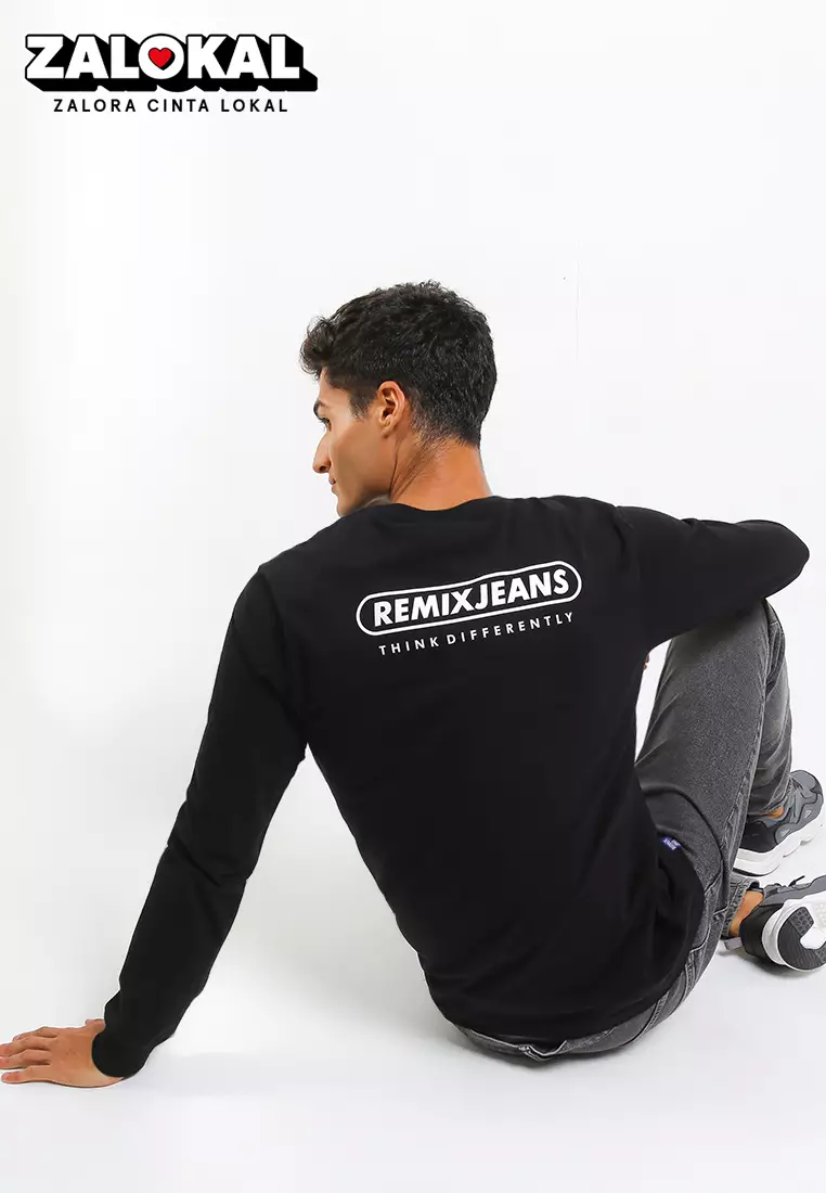 T-Shirt Mans Tangan Panjang E272J01
