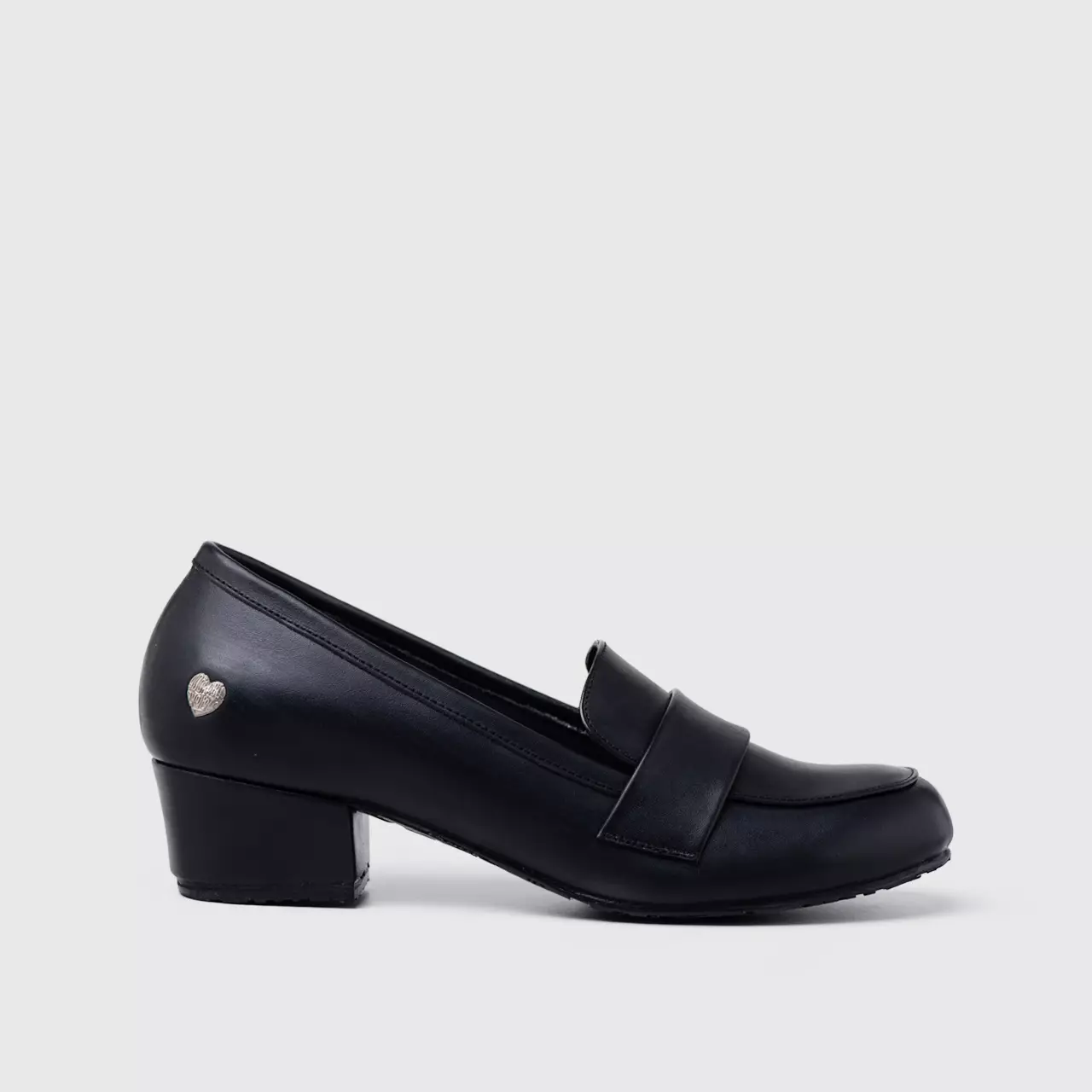Grezzly Heels Genuine Leather Black