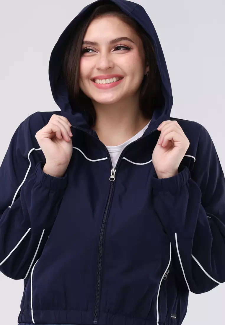 Water Repellent Jacket W/ Hood