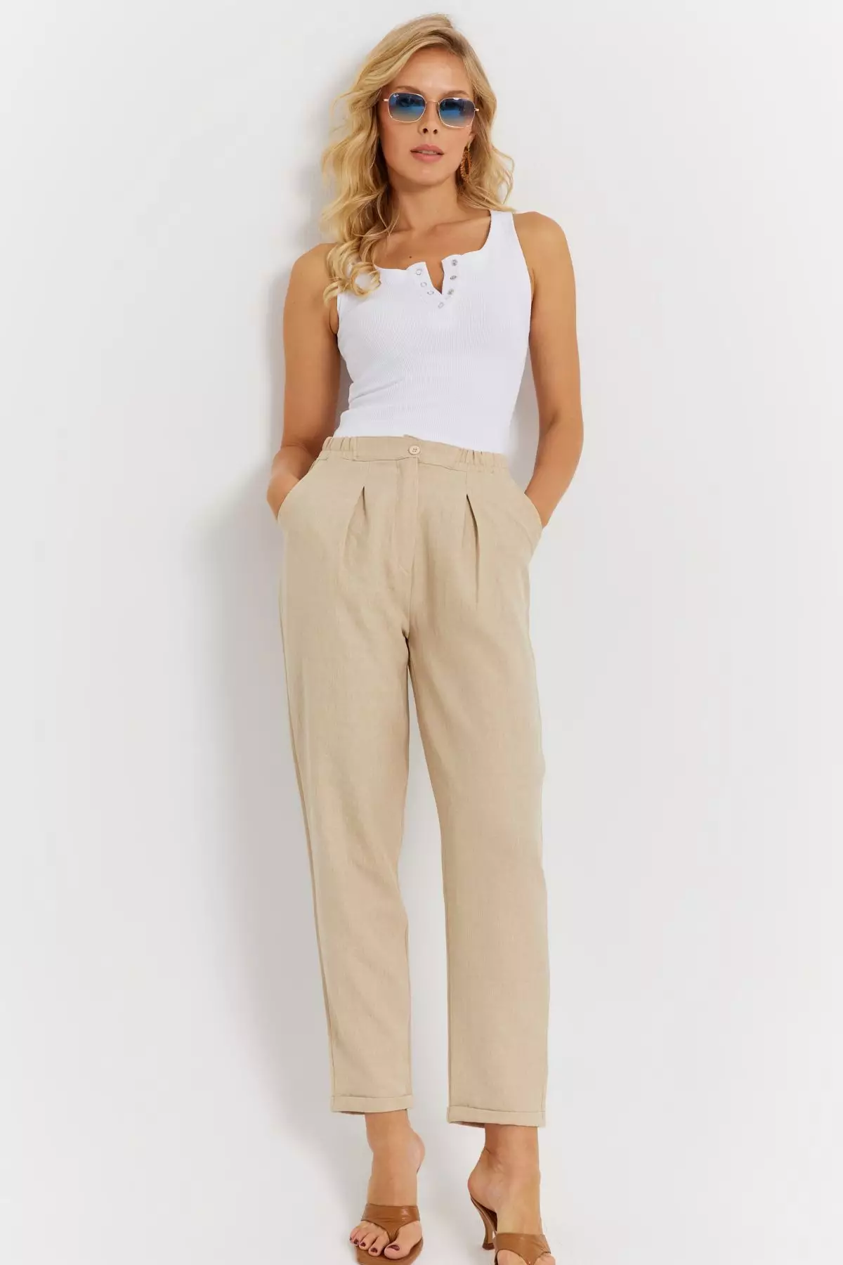 Buy Cool & Sexy Linen Pants 2026 Online | ZALORA