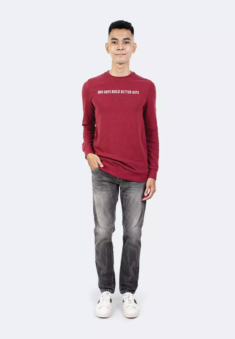 KOCH-MAROON Sweater