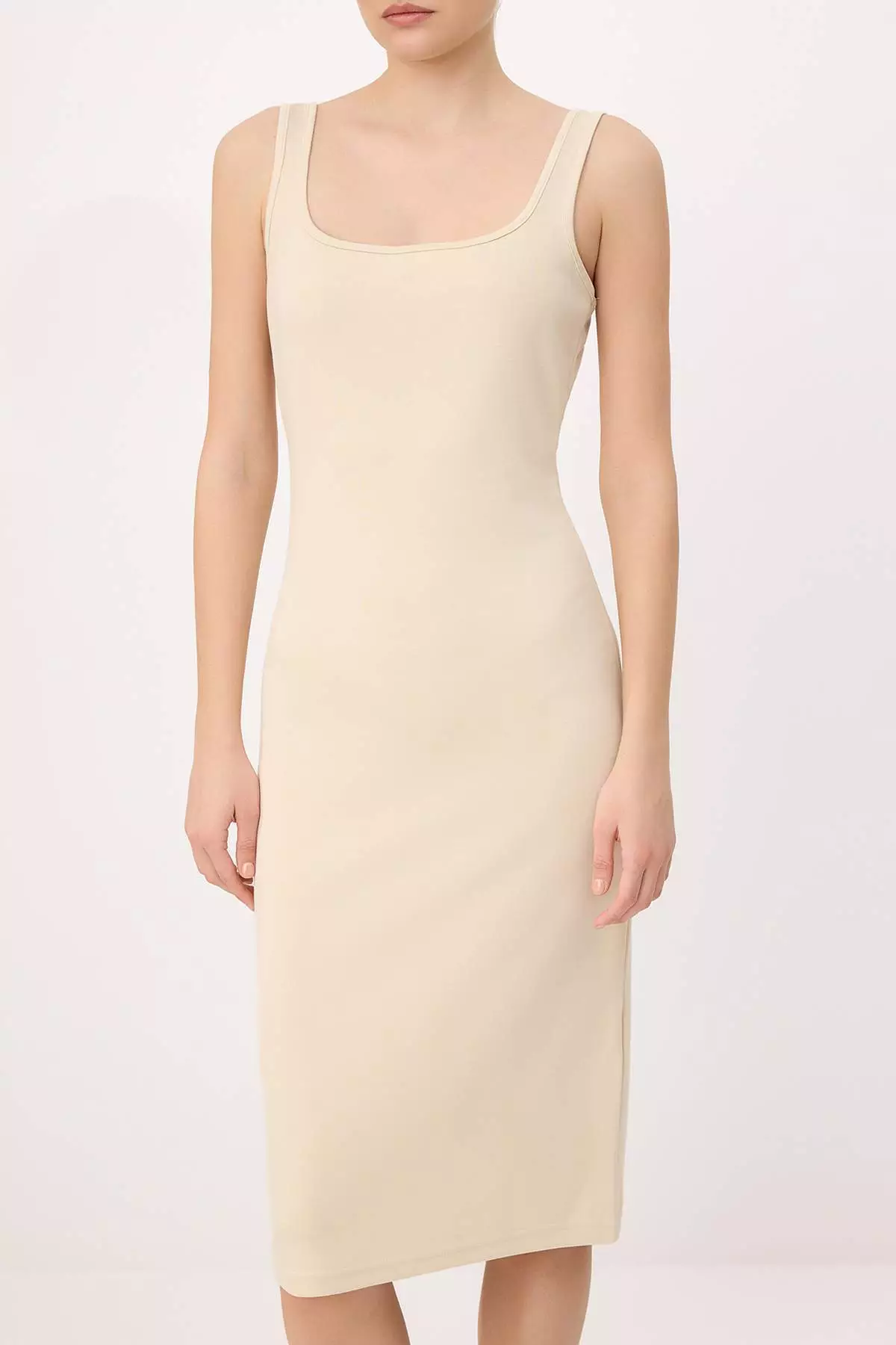 Stone Midi Bodycone/Fitted Knitted Dress Twoss25El774