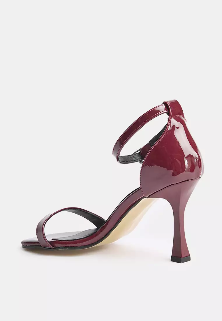 Ankle Strap Thin Heels