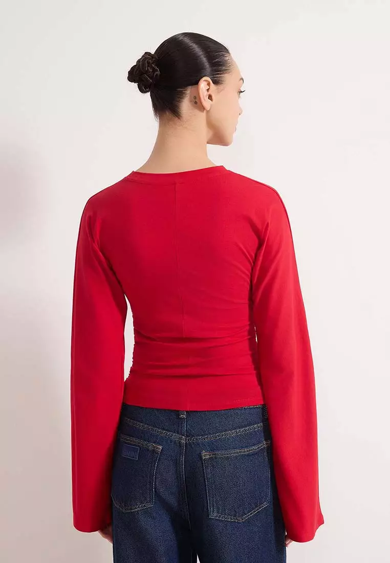 Gathered Detailed Blouse