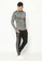FITWEAR grey Fitwear - Men Jacket Flavio Flash Zip - Grey 5DC40AA76F0BF9GS_5