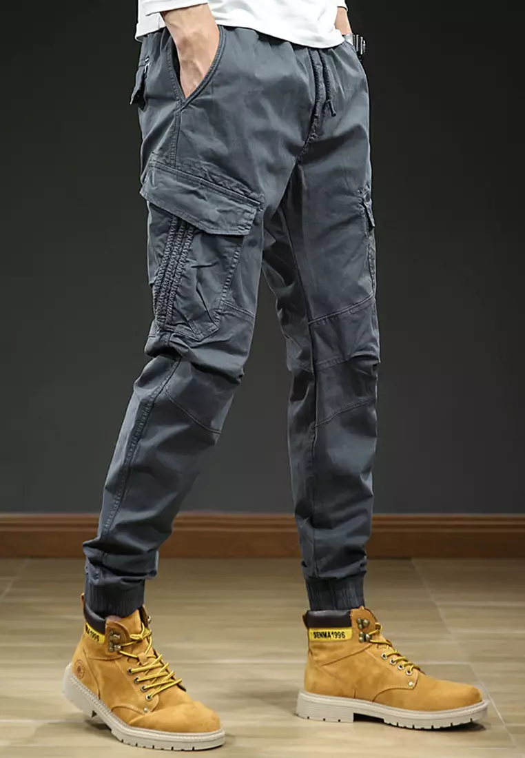 休閒修腿束腳褲 GJL8650