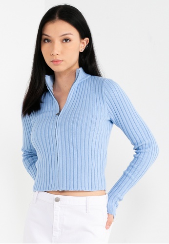 Hollister Full-Zip Slim Cardigan 2023 | Buy Hollister Online | ZALORA Hong  Kong