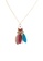 Urban Outlier multi and gold Feather and Tassel Fashion Necklace 6CDA2AC02E957FGS_1