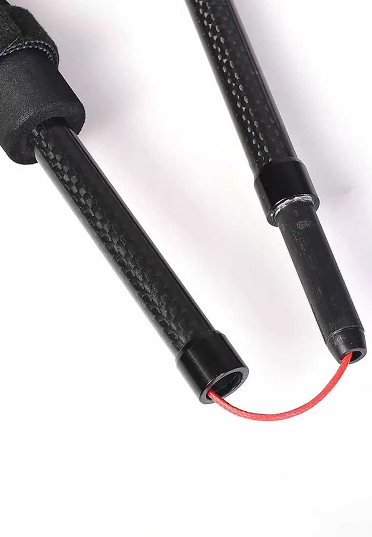 E4204 Ultralight Foldable Carbon Trekking Pole (Pair) - 110cm