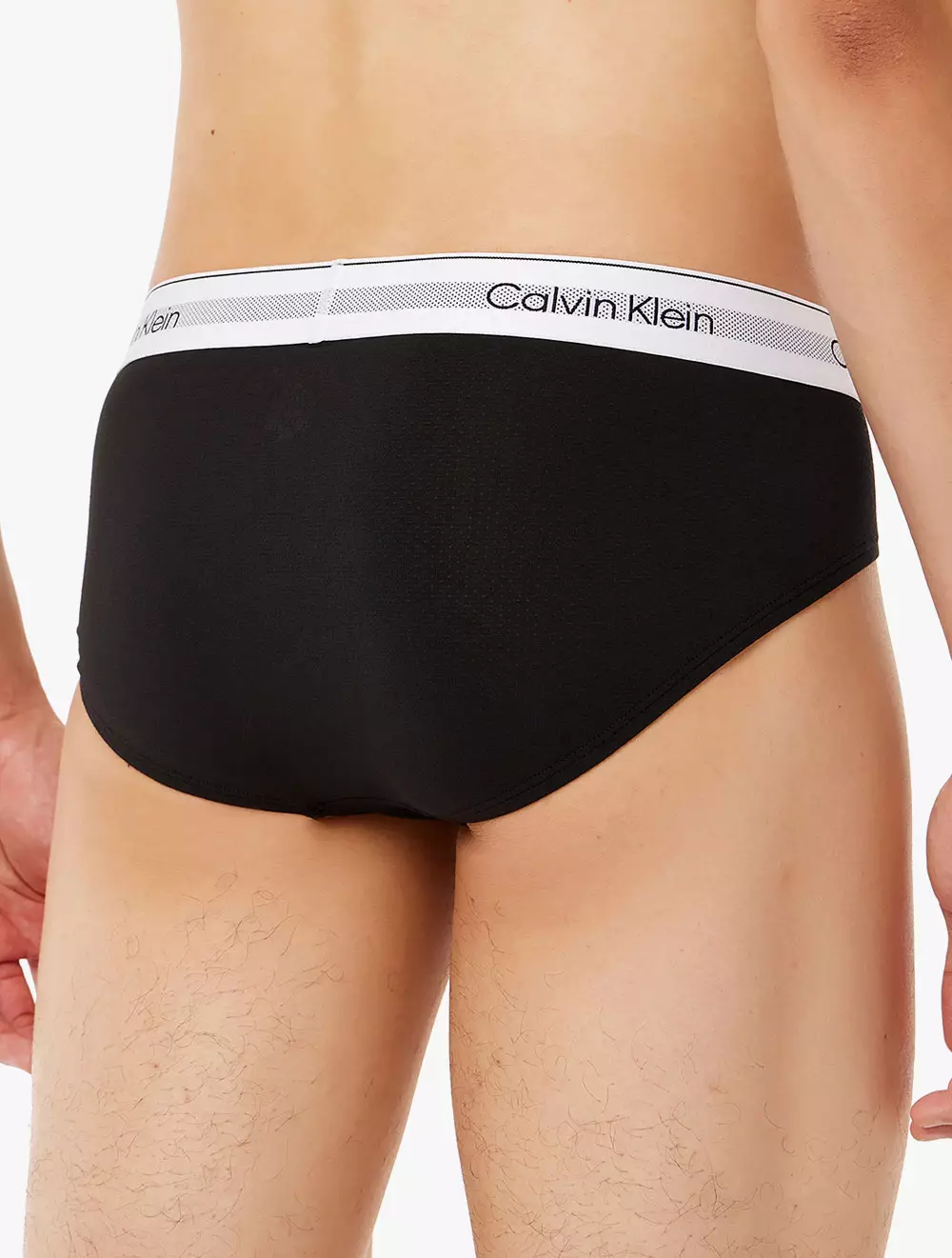 Calvin Klein Underwear - Modern Cotton Air Single Hip Brief - Black - black