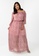 Vero Moda pink Plus Size Ulrikke Maxi Dress 8F8C5AAC84DCEDGS_3