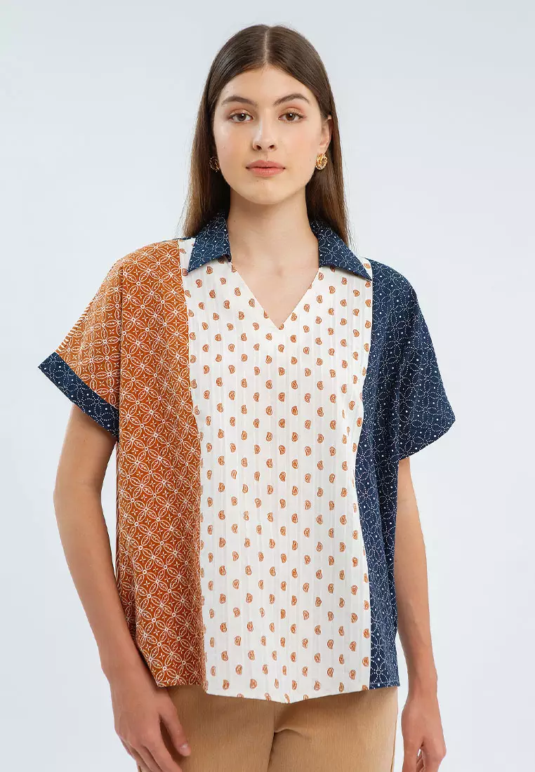 Minimal Nastira Shirt Multi Color Colour Multi Color