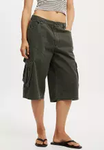 Dark Washed Green