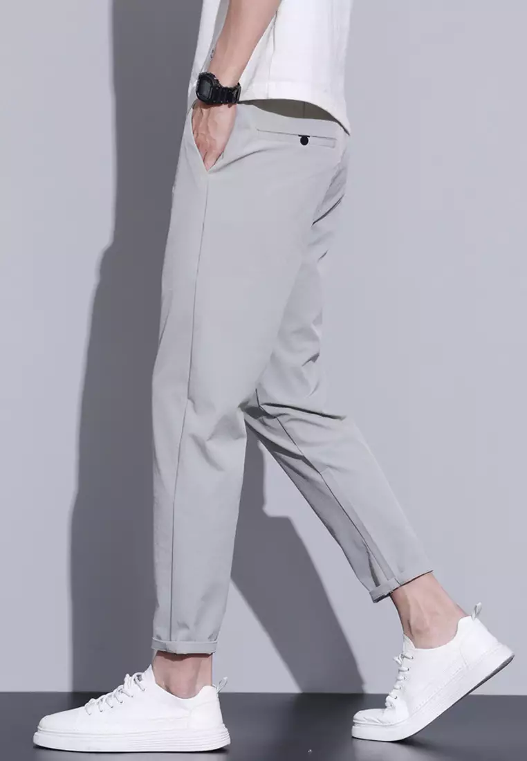 Elasticated Waist Ankle Pants