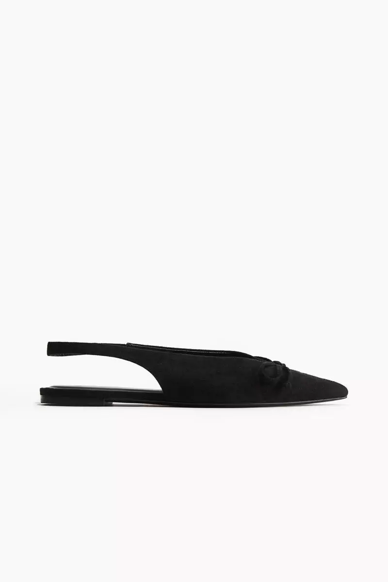 Discount on H&m  shoes - SKU: Bow-Decorated Slingbacks