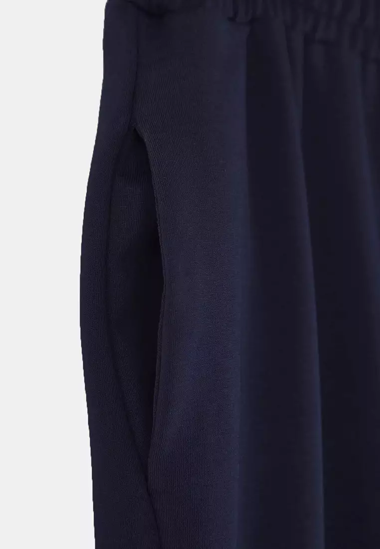 Plus Size Wide Leg Knitted Thin Sweatpants