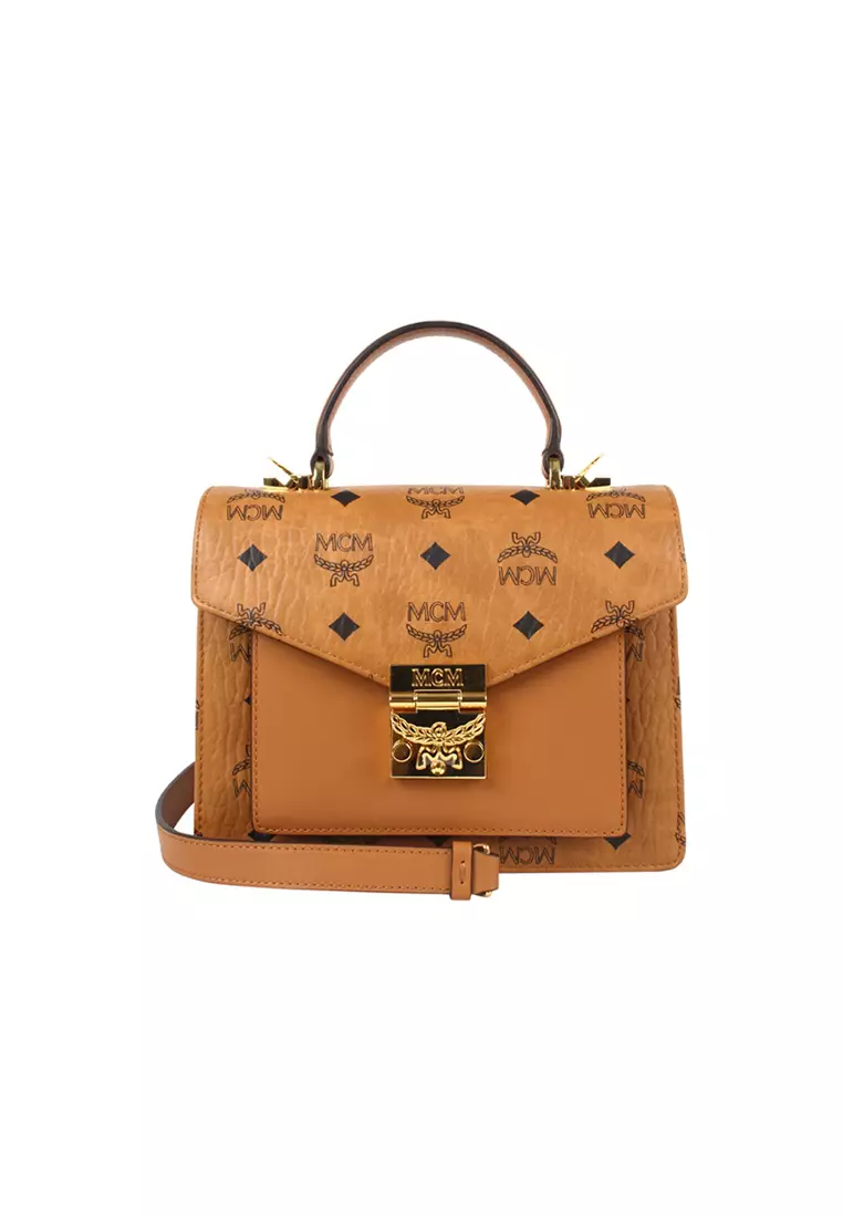Micrec Satchel Clearance Mcm Patricia Satchel In Visetos Buy MCM