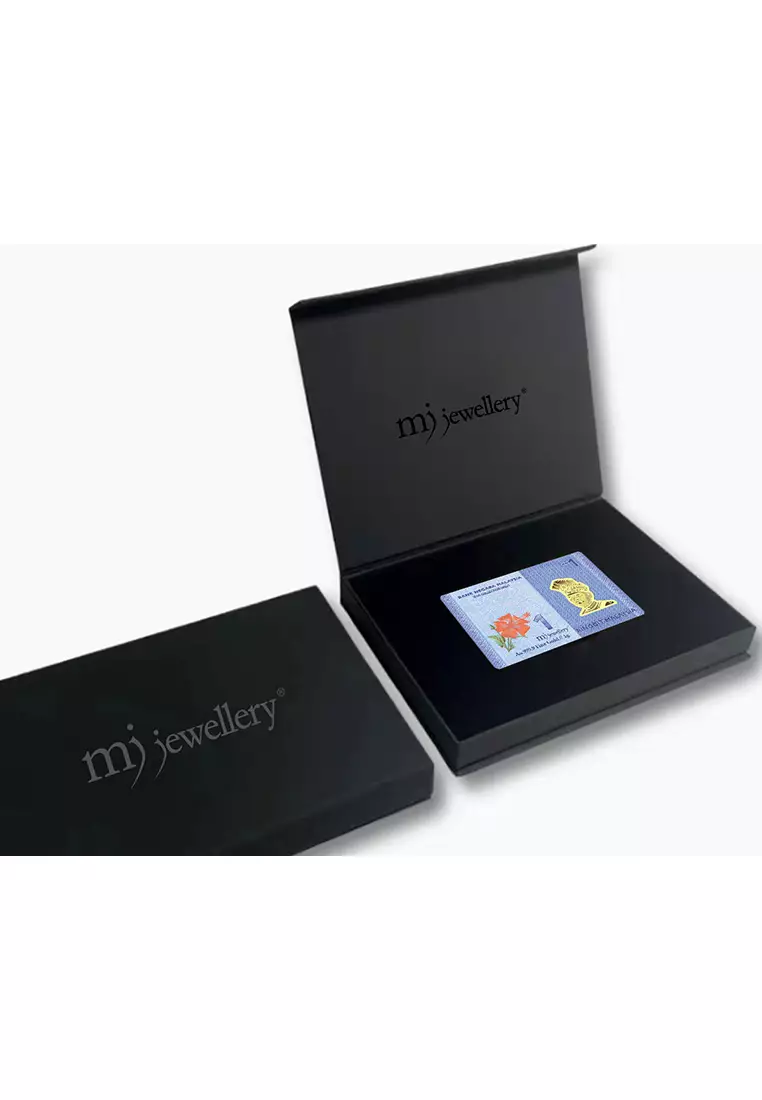 5G系列 999.9/24K足金 令吉系列卡片 (1克)