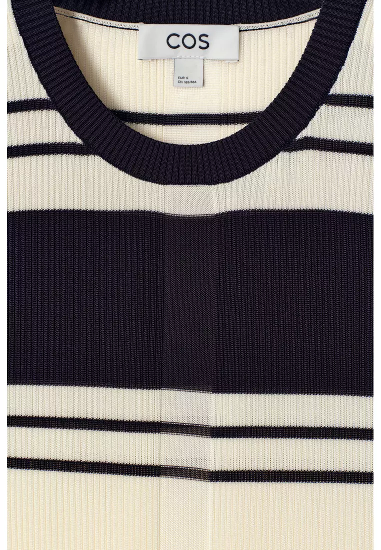 RIBBED-KNIT TANK TOP