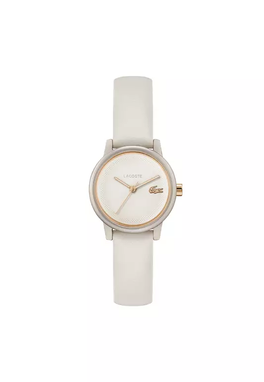 Swift Beige Leather Strap Analog Watch LAW-2001437