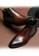 Twenty Eight Shoes brown VANSA  Vintage Leather Elastic Boots  VSM-B601 F9E9ESHE8F03A8GS_6