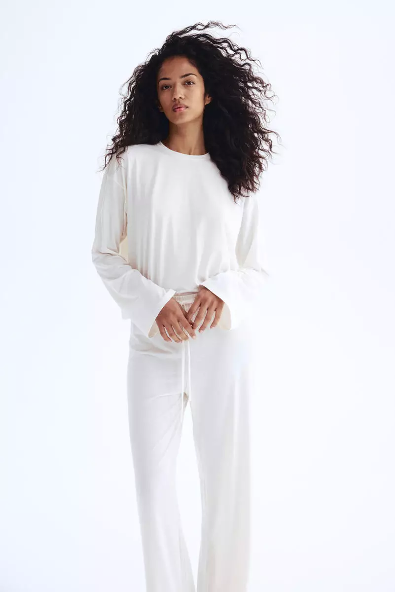 Viscose-blend pyjamas