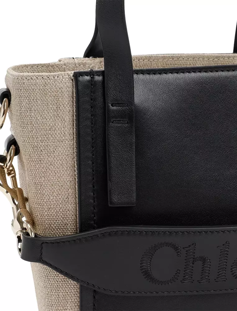 Buy Chlo Chloe Sense Small Tote Bag in Black 2024 Online ZALORA