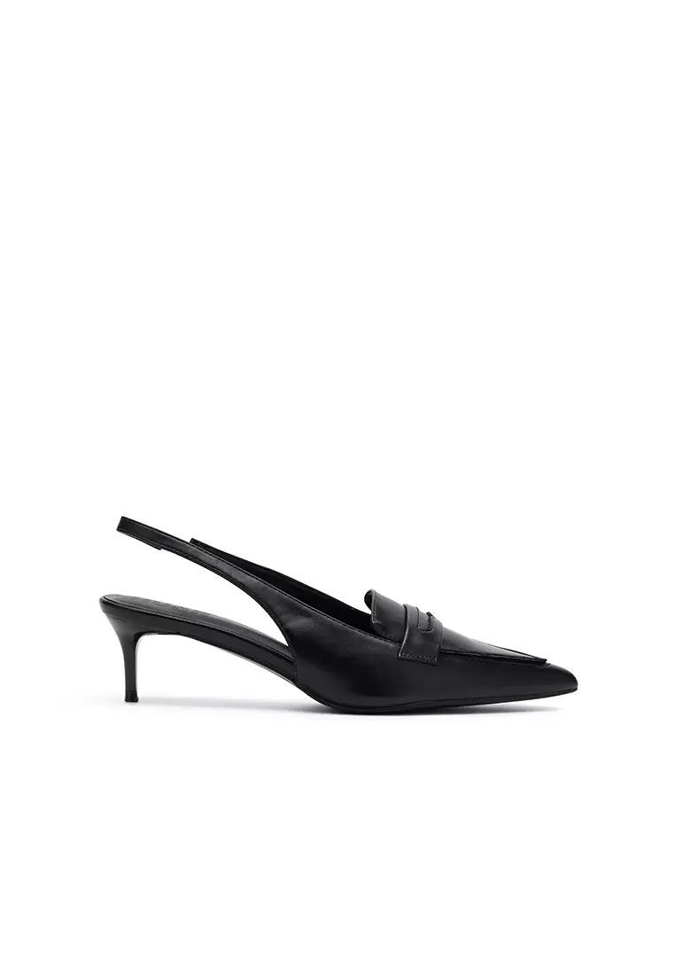 Discount on Nose  shoes - SKU: Pointy Toe Slingback Heel Pump