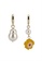 Rubi gold Premium Huggie Hoop Gold Plated Earrings 5D59FAC82DE3FDGS_1