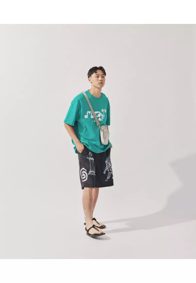 Plain-me 單色經典旅行小包-米色