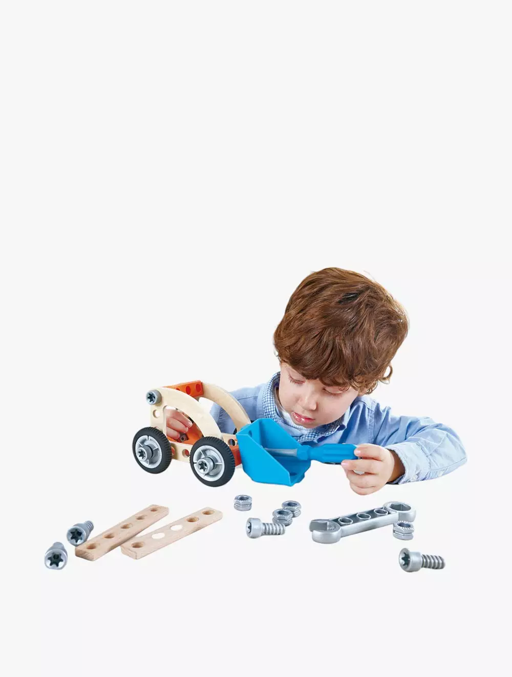 Jual HAPE HAPE BUILD AND DRIVE CAR SET - HPAE3038 Original 2026 ...