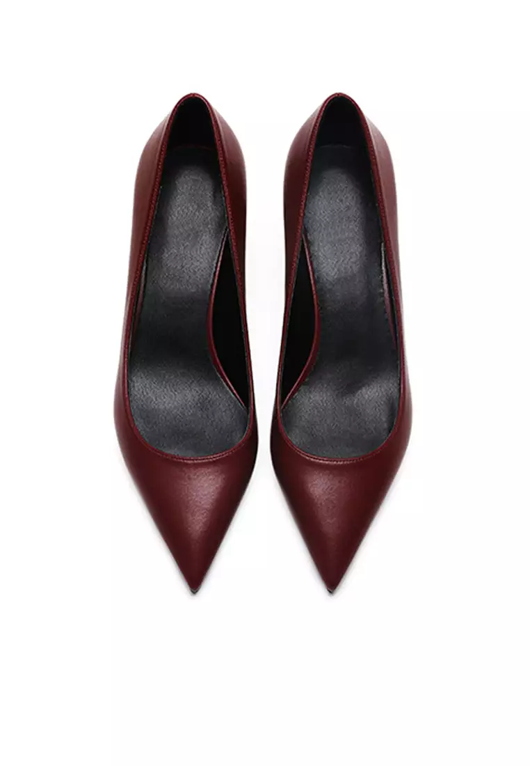 3CM 尖頭制服工作幼踭低跟鞋 HZL131