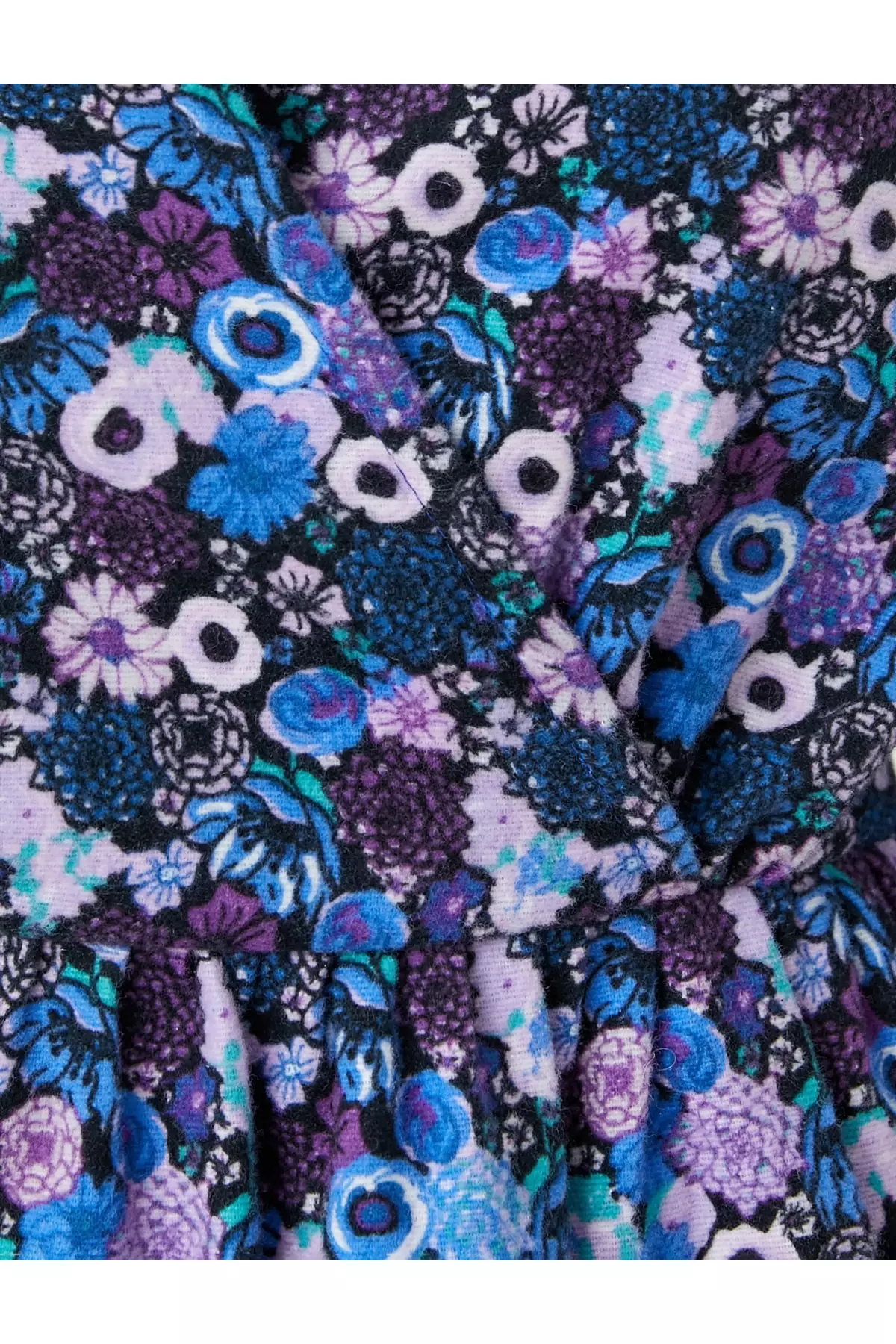 Koton Mädchenkleid Kurzarm – Blumenprint, Rundhals, Lockerschnitt | Größe 5/6 Jahre, Maschinenwaschbar