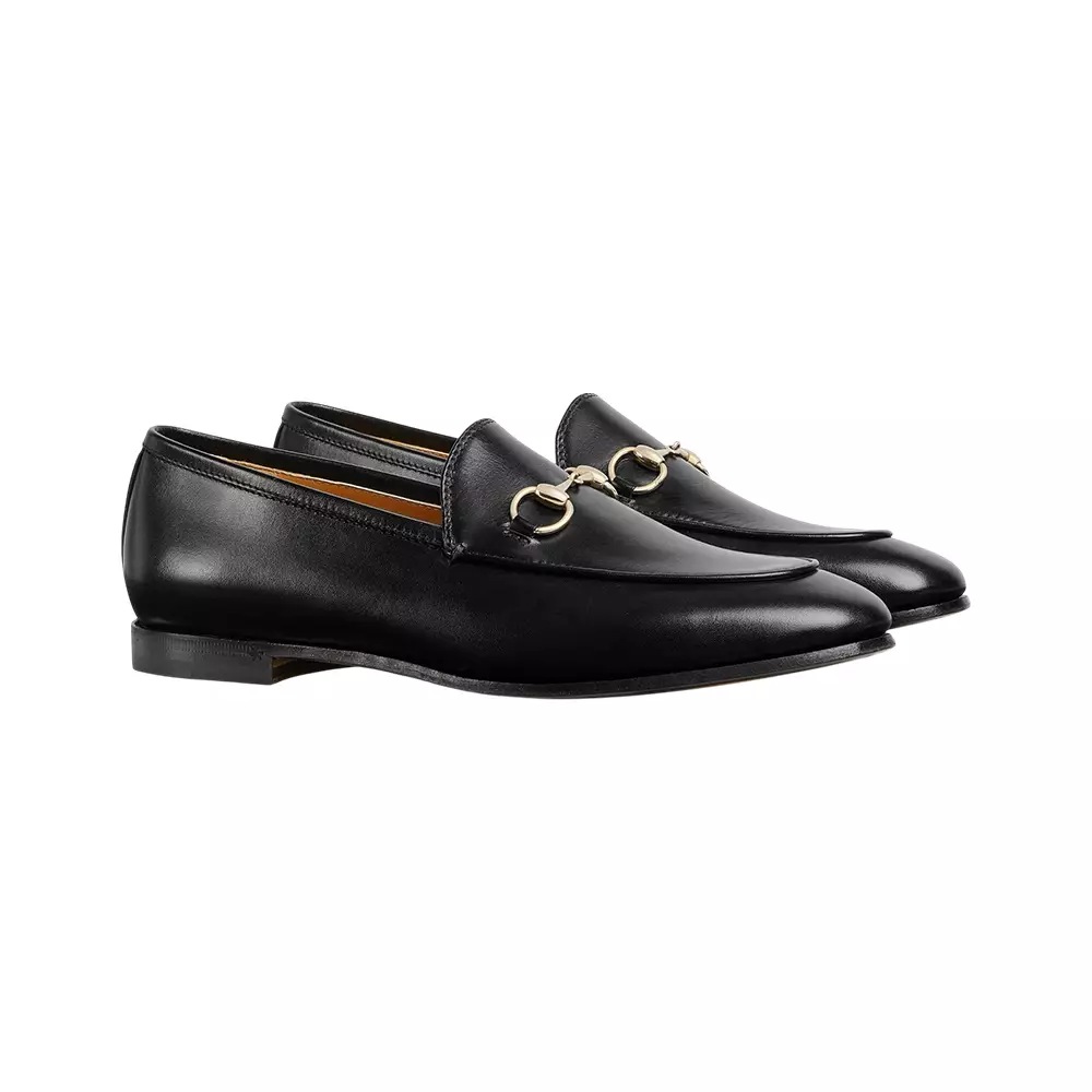 [4.4PRIL KEJUTAN HARGA] Jordaan Horsebit Loafers Leather Black