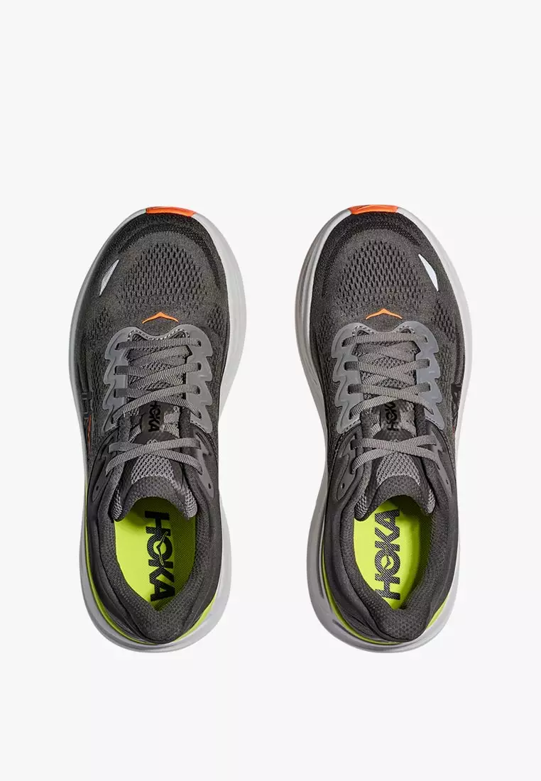 Bondi 9 Men's Running - Asphalt Grey/Gravel