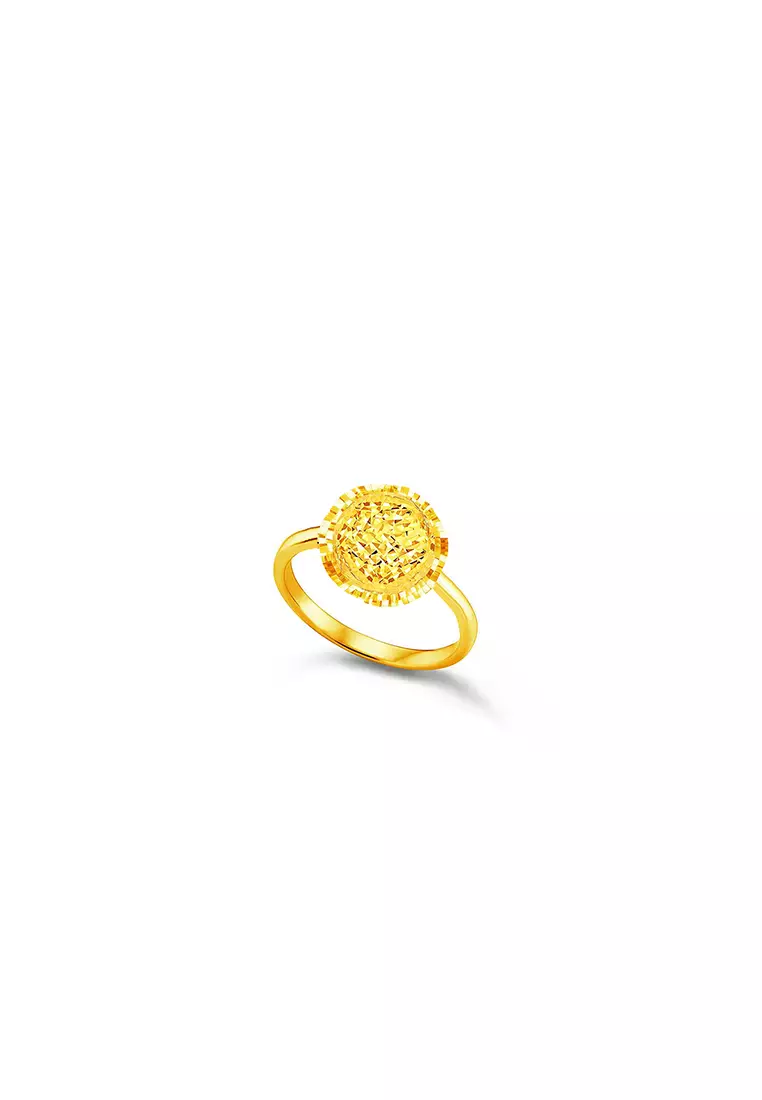 Buy MJ Jewellery 375/9K Gold Topi Ring C75 2026 Online | ZALORA Philippines