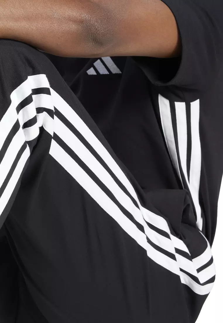 Essentials 3-Stripes Single Jersey Pants