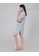 Smooch The Label grey Genuvia Lilac Top Blouse Long Shirt Women 2EB65AAE84A716GS_3